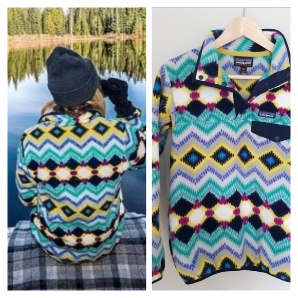 Patagonia Sweaters - PATAGONIA Synchilla Fleece Snap-T Pullover Size XXS